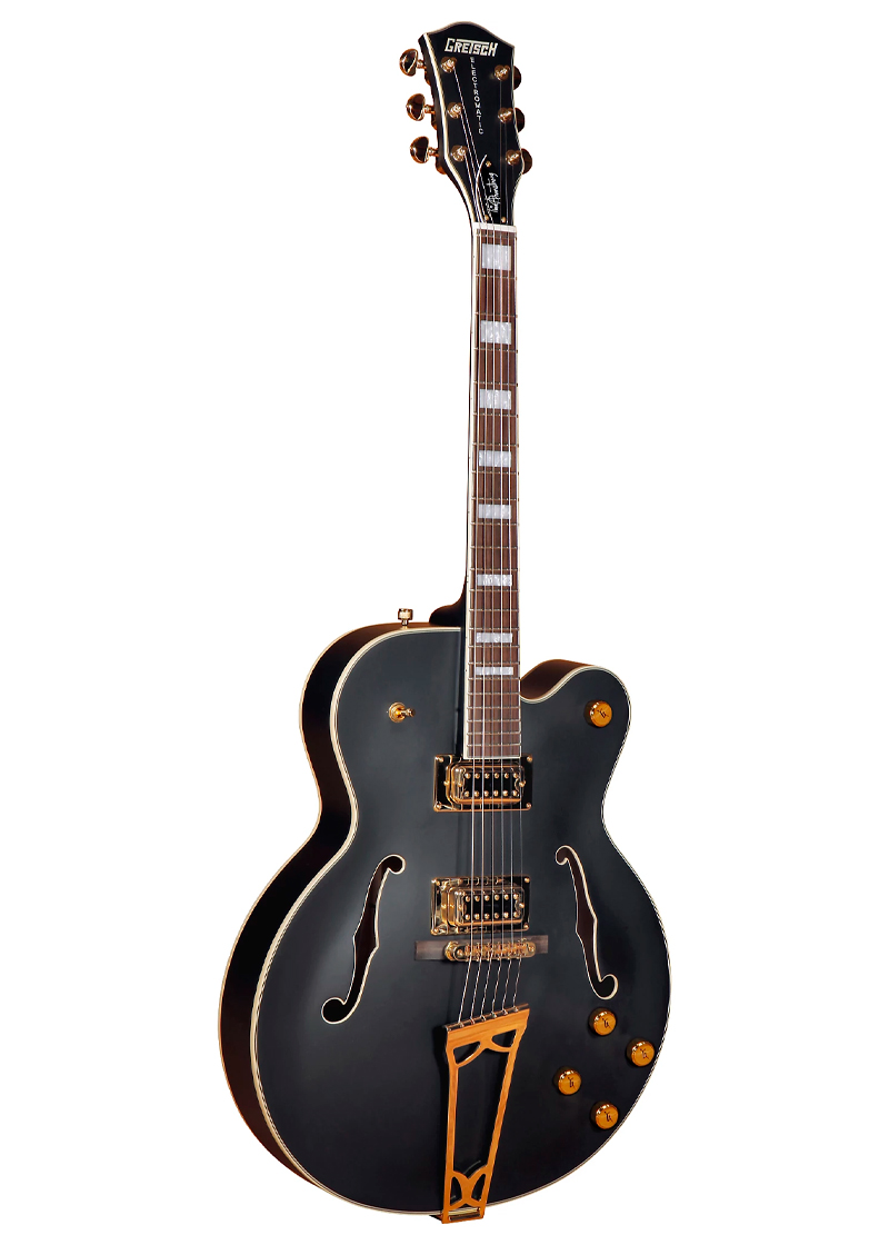gretsch guitars g5191 tim armstrong electromatic hollowbody electric guitar black