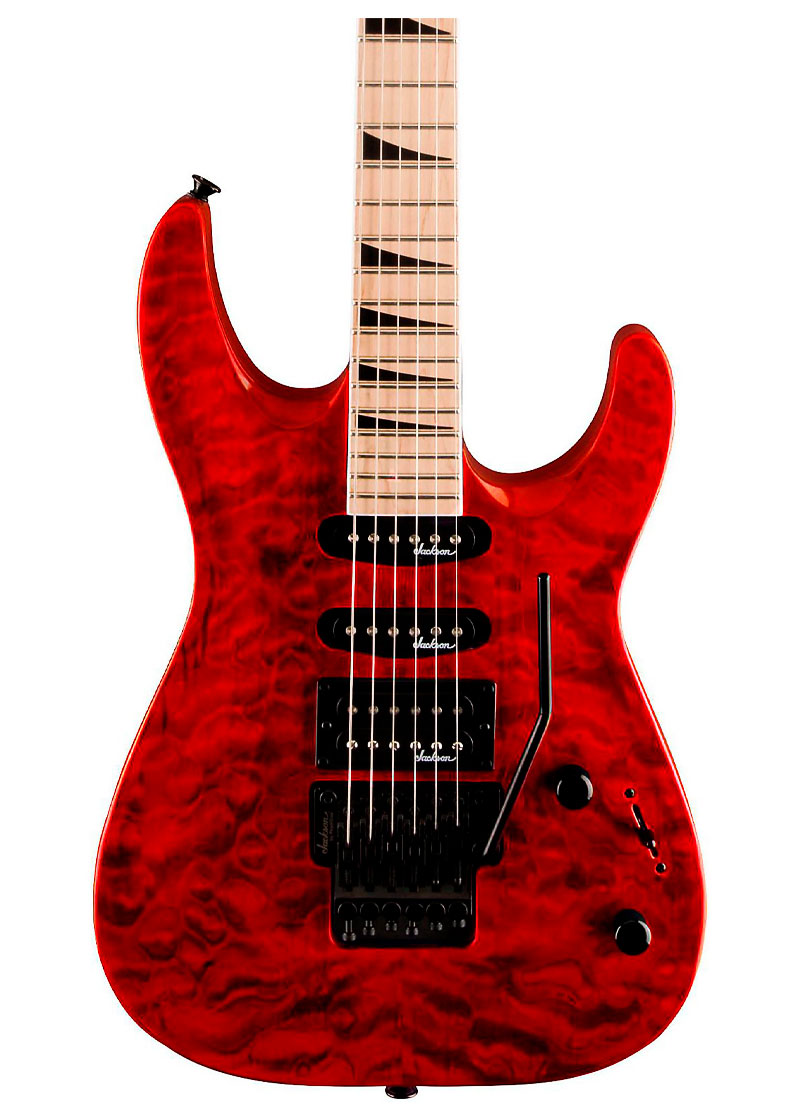 Jackson JS34Q Dinky DKA-M Electic Guitar - Music Head Store