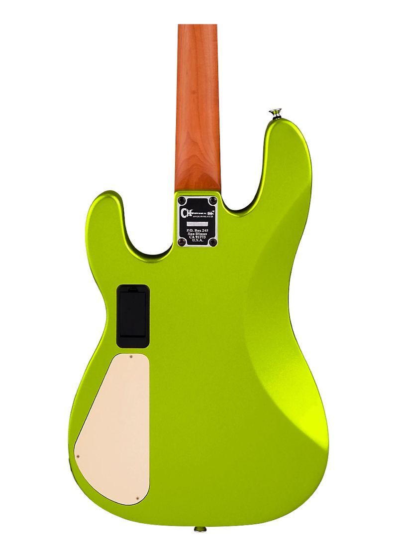 charvel pro mod san dimas bass pj iv lime green metallic Bajo eléctrico Charvel Pro-Mod San Dimas Bass PJ IV vista posterior