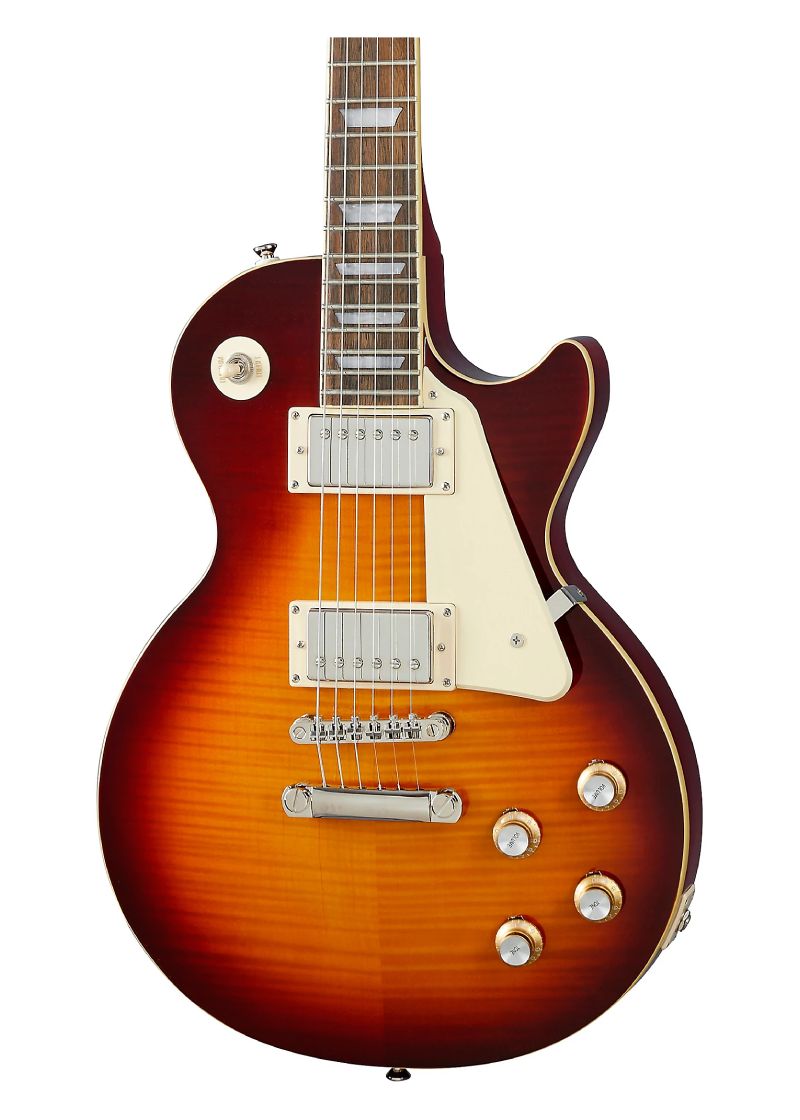 epiphone les paul standard '60s electric guitar Guitarra eléctrica Epiphone Les Paul Standard 60s detalle del cuerpo Iced Tea