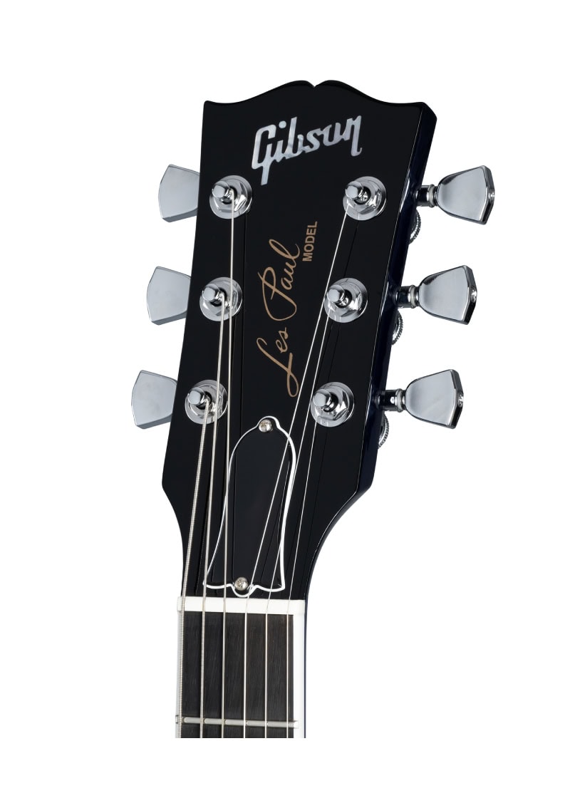 gibson les paul modern figured electric guitar Guitarra eléctrica Gibson Les Paul Modern Figured detalle del diapasón ébano