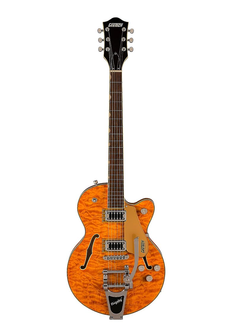 Guitarra eléctrica Gretsch G5655T-QM Electromatic Center Block Jr. vista frontal