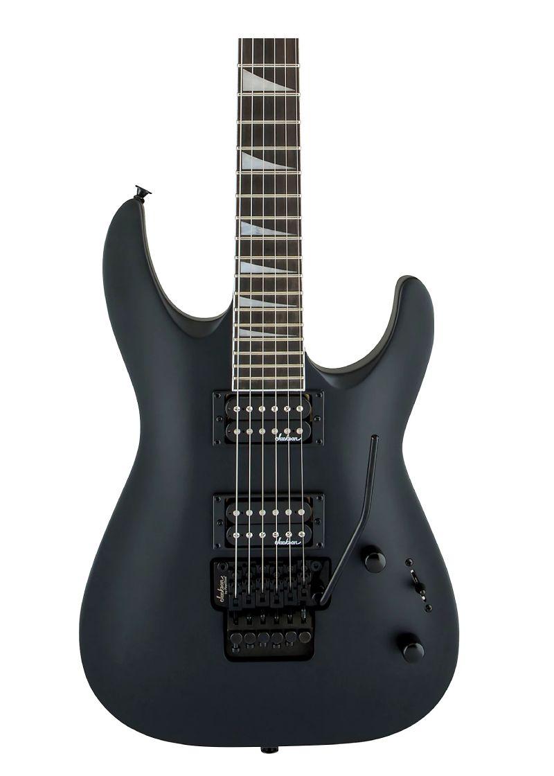 jackson dinky js32 dka arch top electric guitar Guitarra eléctrica Jackson Dinky JS32 DKA Arch Top detalle del cuerpo Black