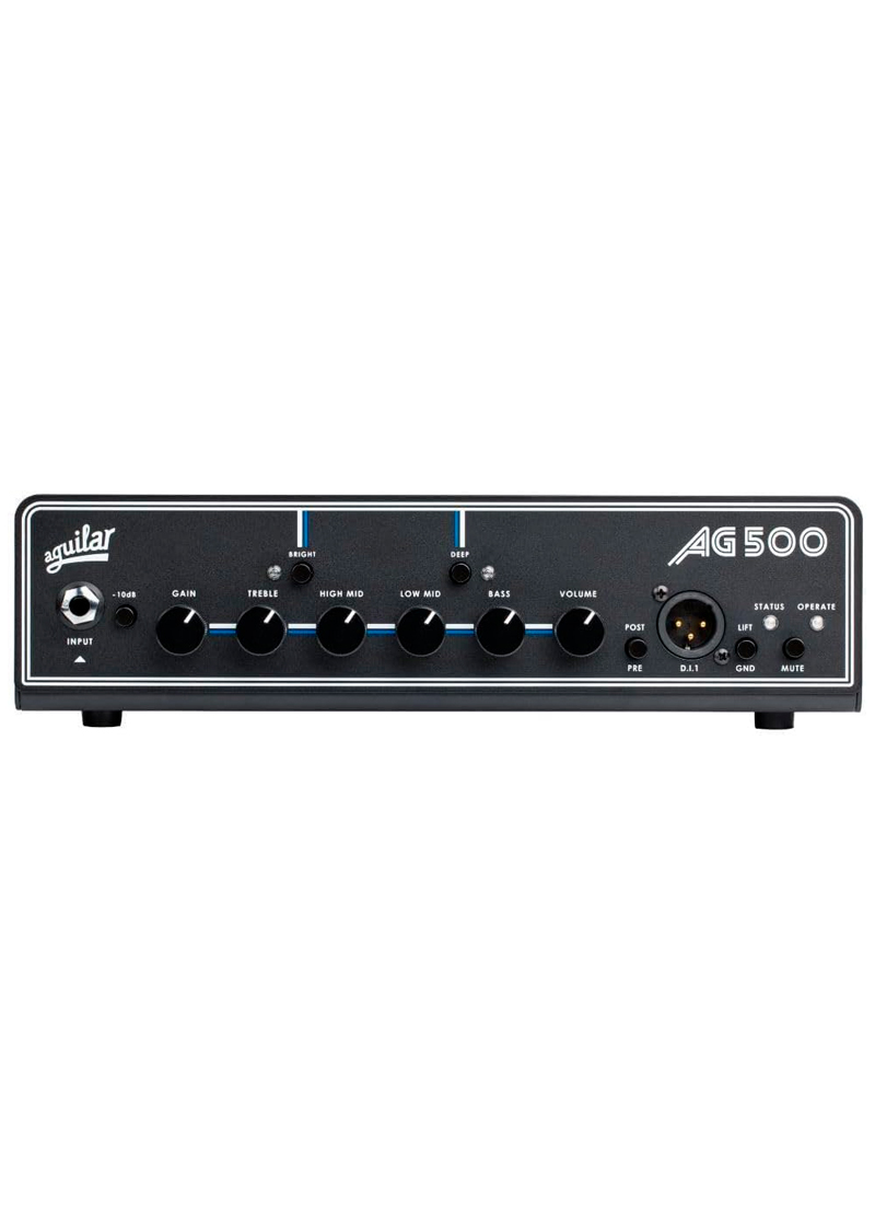 aguilar ag 500 v2 500w bass amp head black