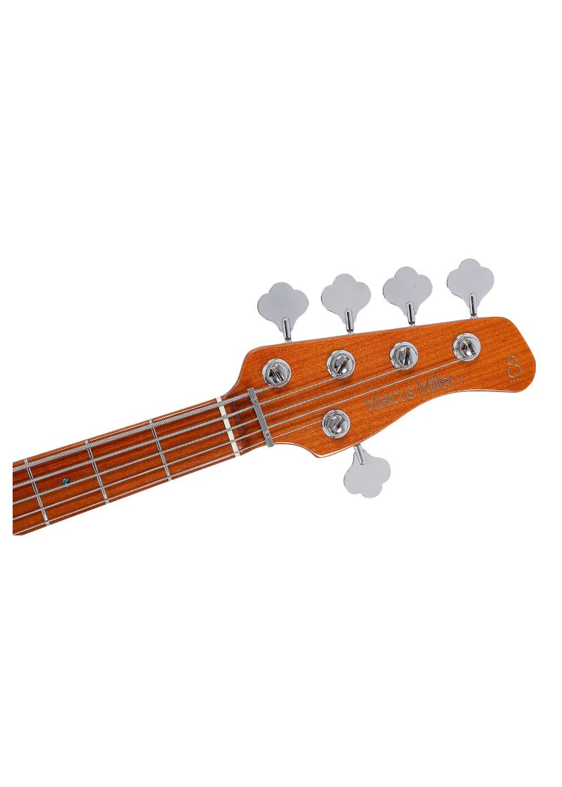 sire marcus miller z7 5 string electric bass Bajo eléctrico Sire Marcus Miller Z7 5 cuerdas detalle del diapasón