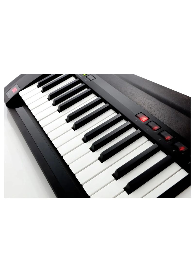 korg rk100s 2 keytar synthesizer translucent black Sintetizador Korg RK100S 2 detalle del teclado