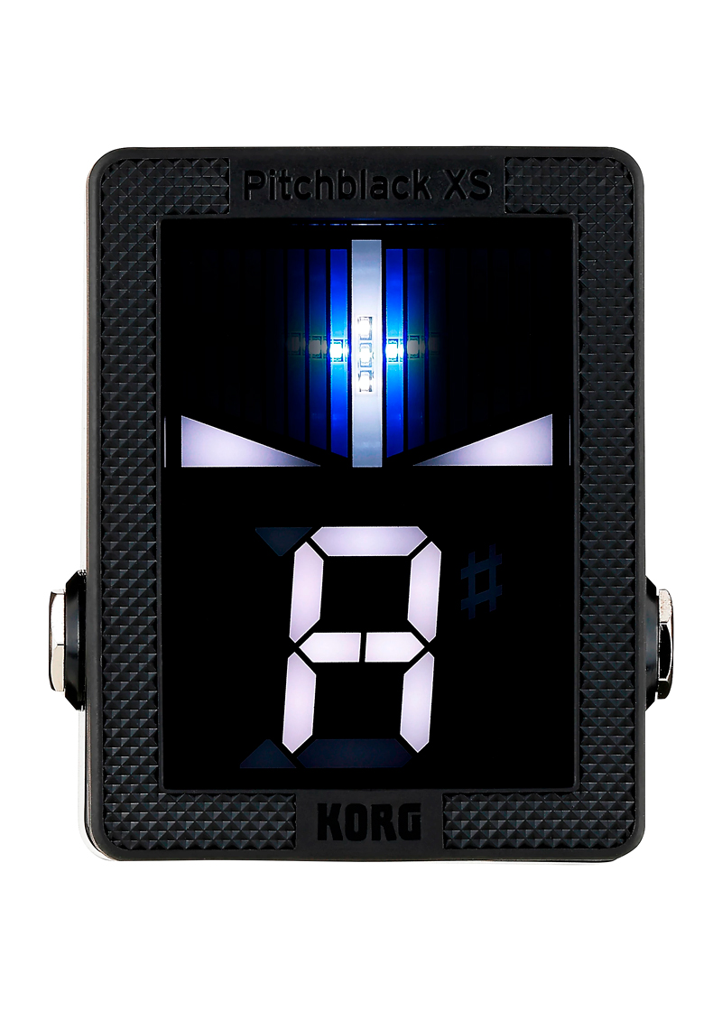 korg pitchblack xs pedal tuner black