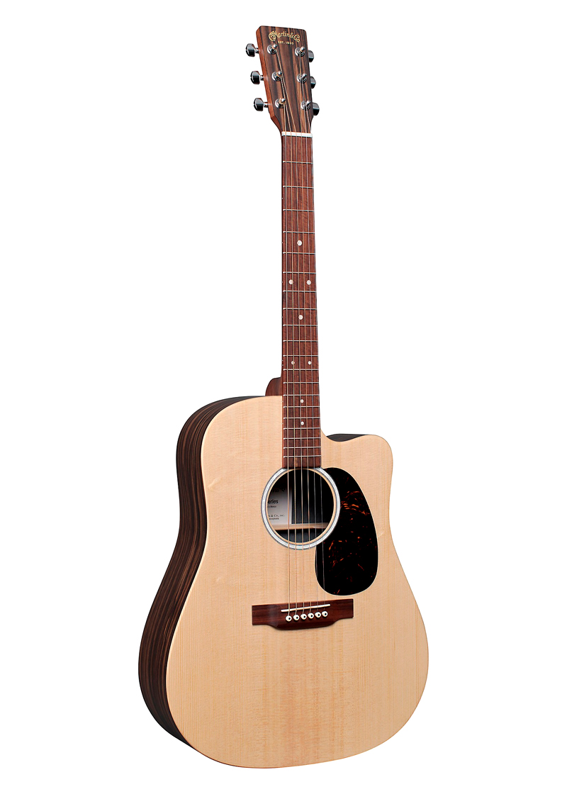 martin dc x2e rosewood dreadnought cutaway acoustic electric guitar