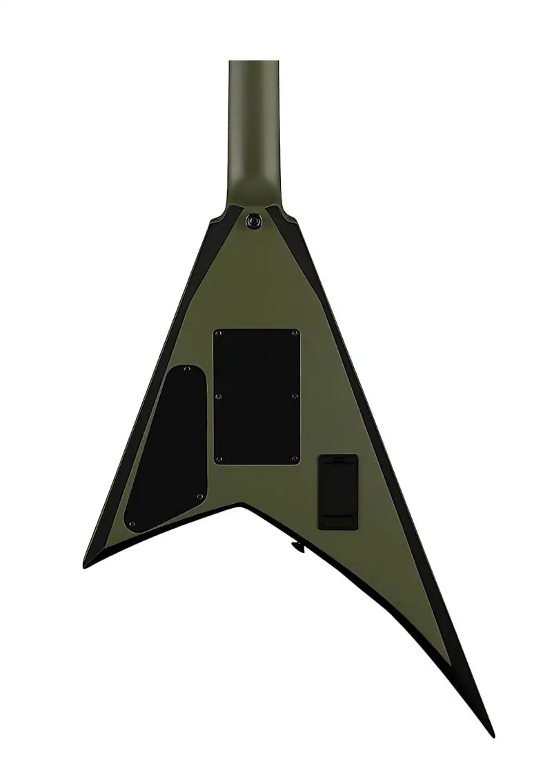 jackson x series rhoads rrx24 electric guitar Guitarra eléctrica Jackson Rhoads RRX24 vista posterior