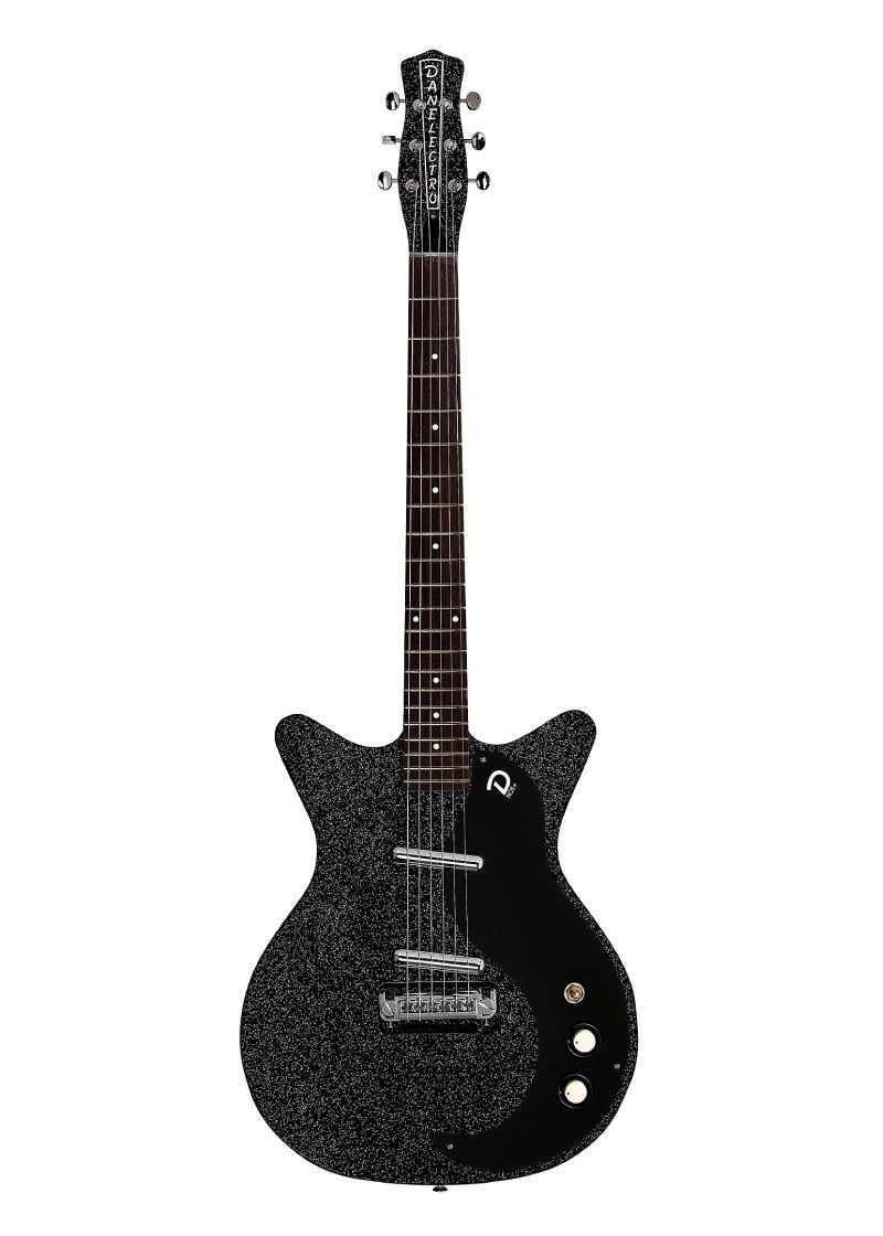 Guitarra eléctrica Danelectro Blackout '59 vista frontal