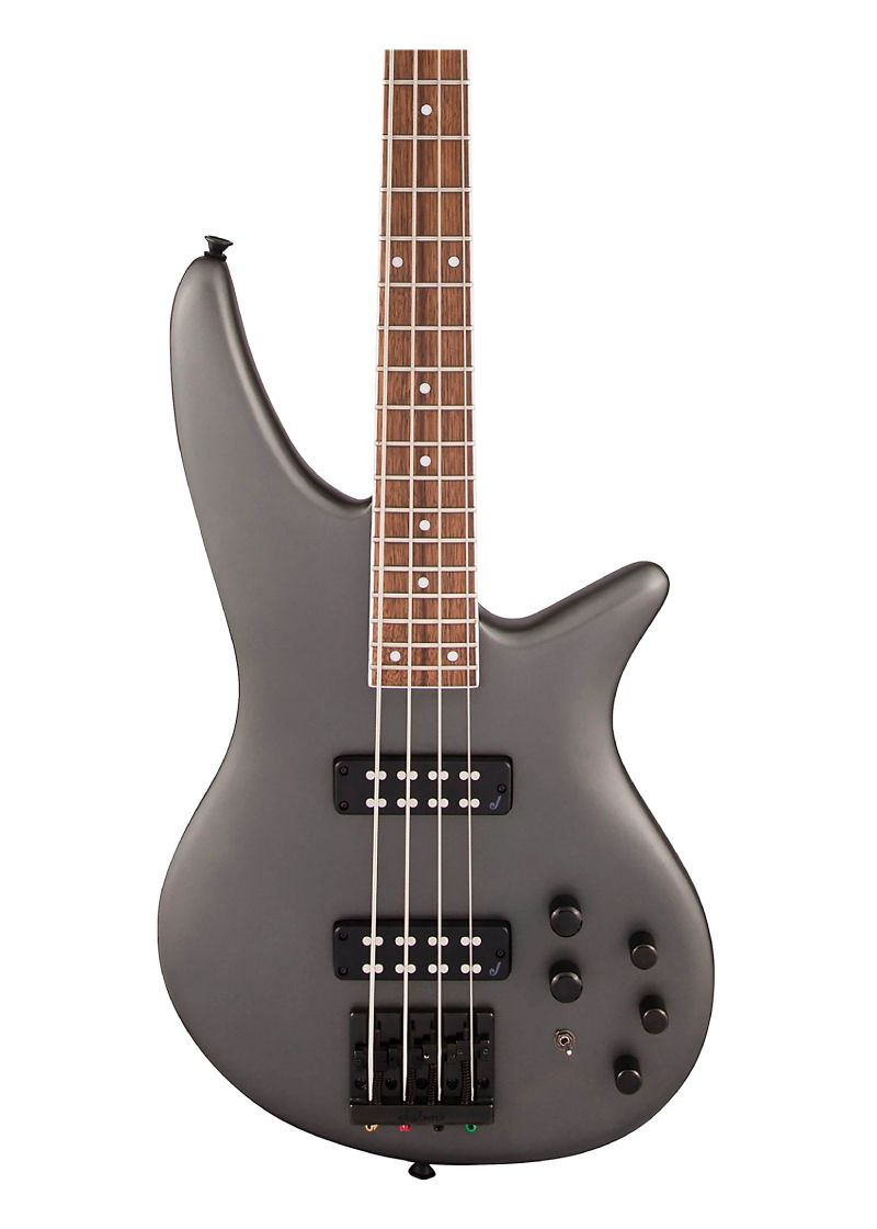 jackson x series spectra bass sbx iv electric bass guitar Bajo eléctrico Jackson Spectra Bass SBX IV detalle del cuerpo Satin Graphite