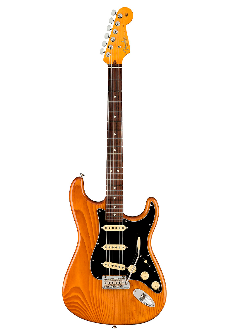 fender american professional ii roasted pine stratocaster rosewood fingerboard electric guitar natural