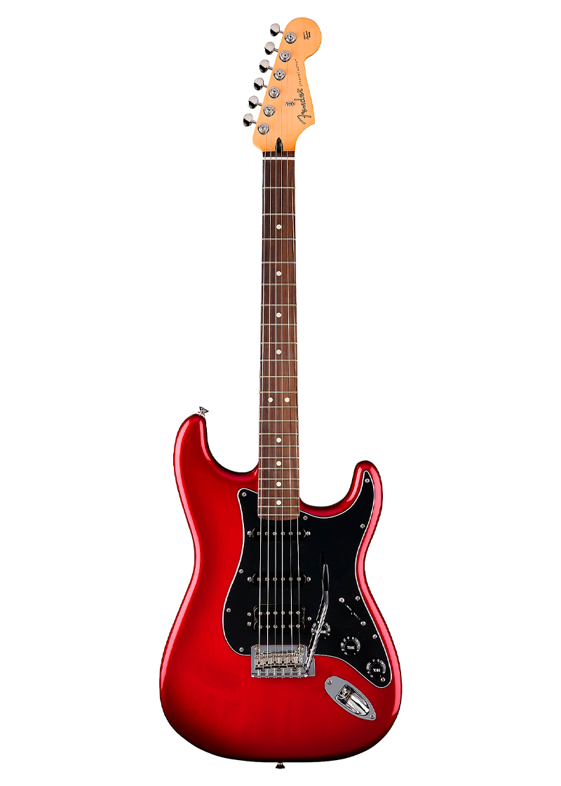 Guitarra eléctrica Fender Player II Stratocaster HSS Rosewood Candy Red Burst vista frontal