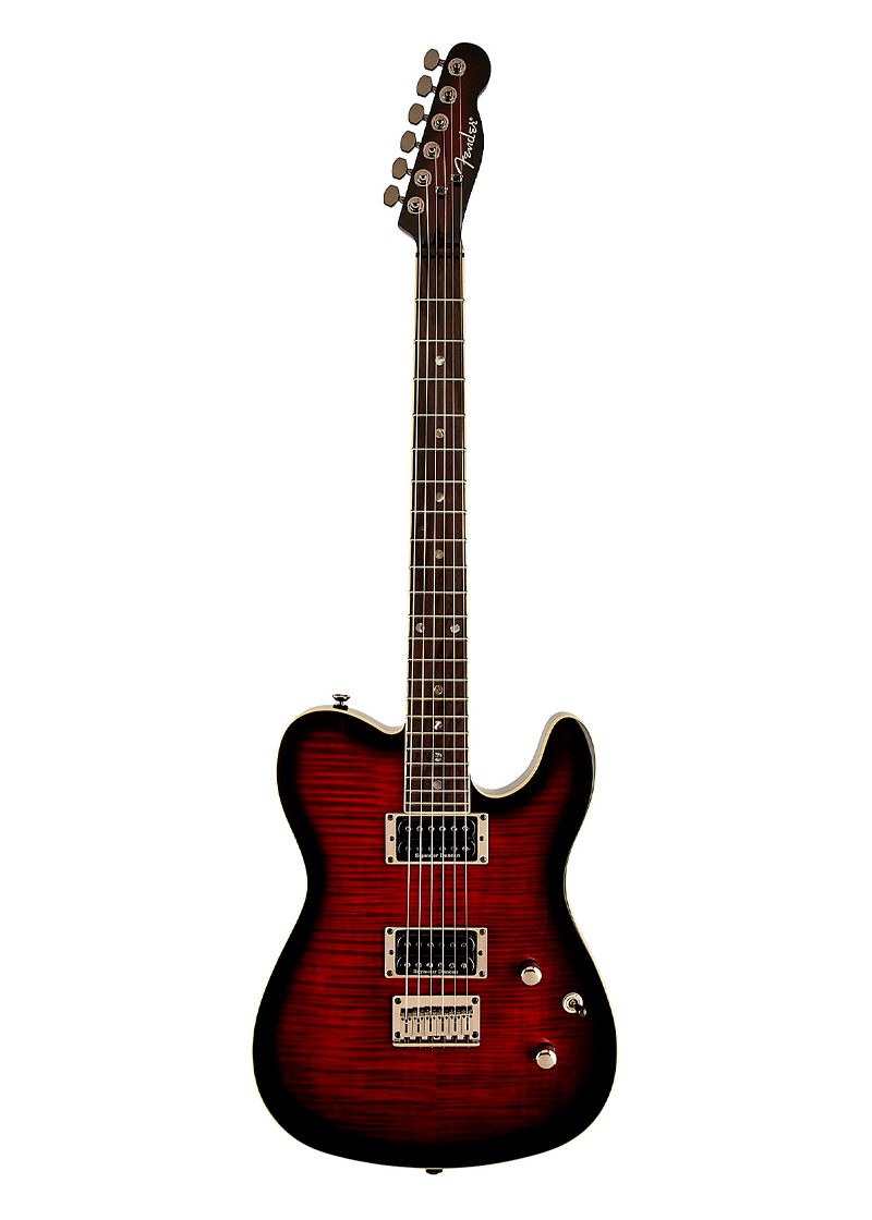 fender special edition custom telecaster fmt hh electric guitar