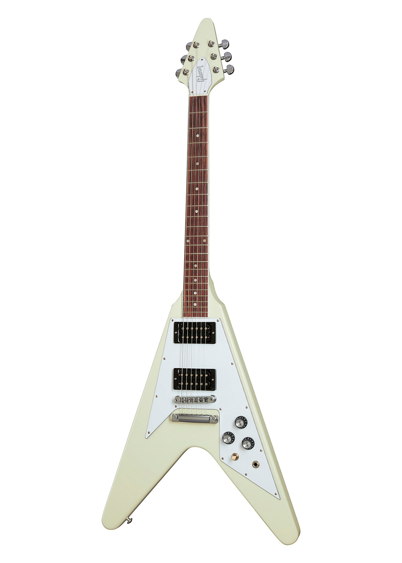 gibson '70s flying v electric guitar