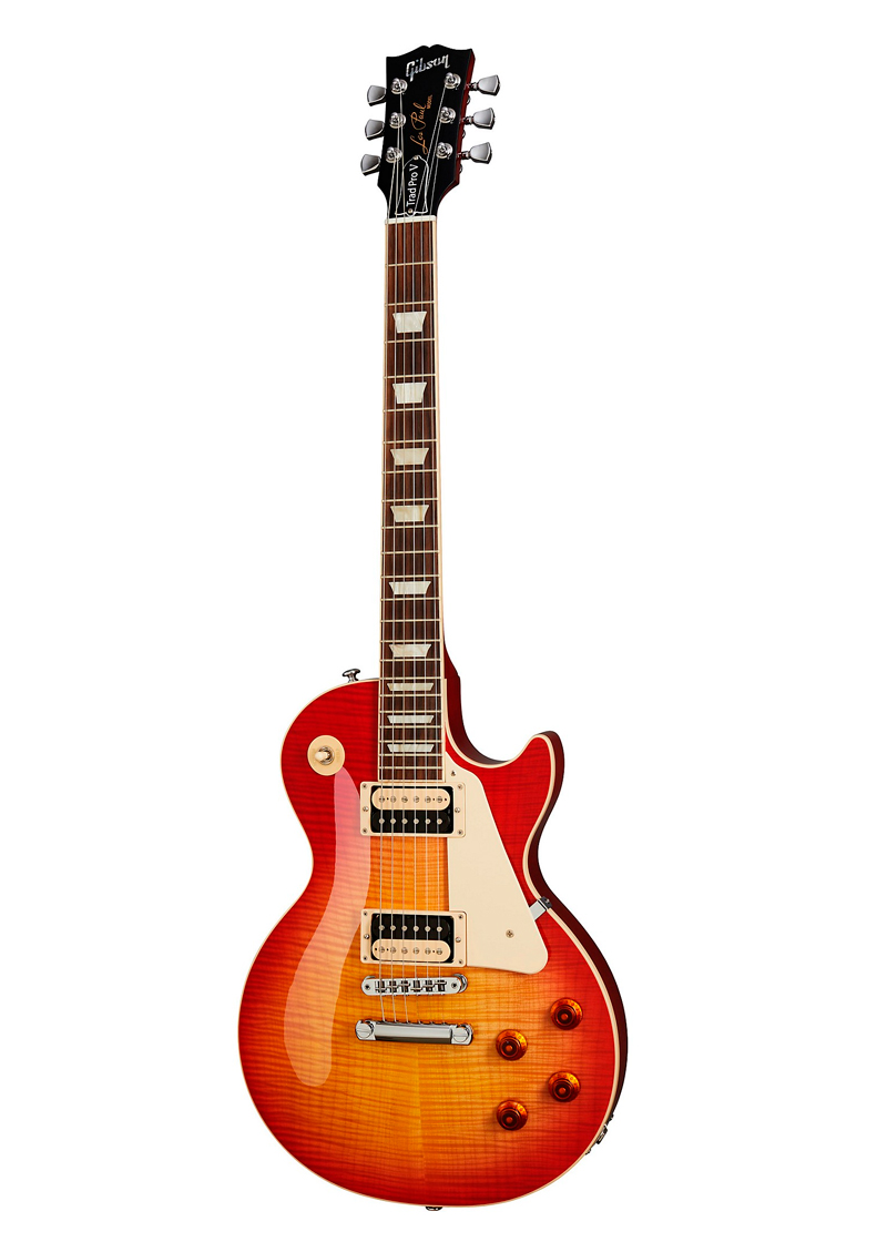 gibson les paul traditional pro v flame top electric guitar