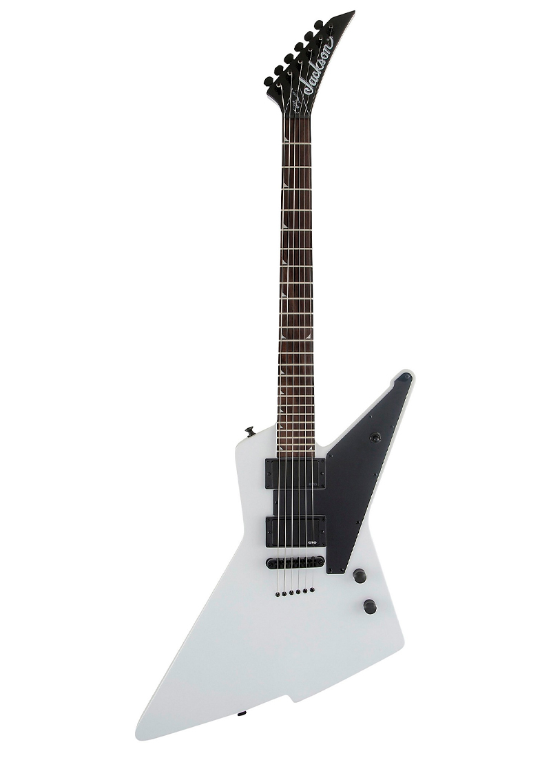 jackson pro series signature phil demmel demmelition fury pdt electric guitar snow white