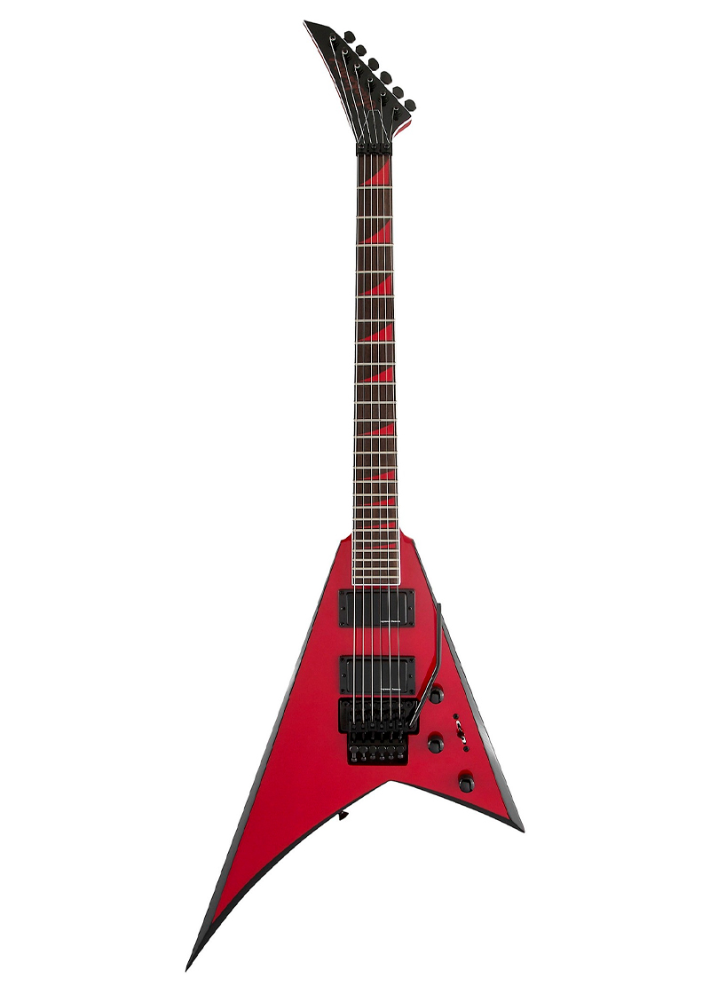 jackson x series rhoads rrx24 electric guitar red with black bevels