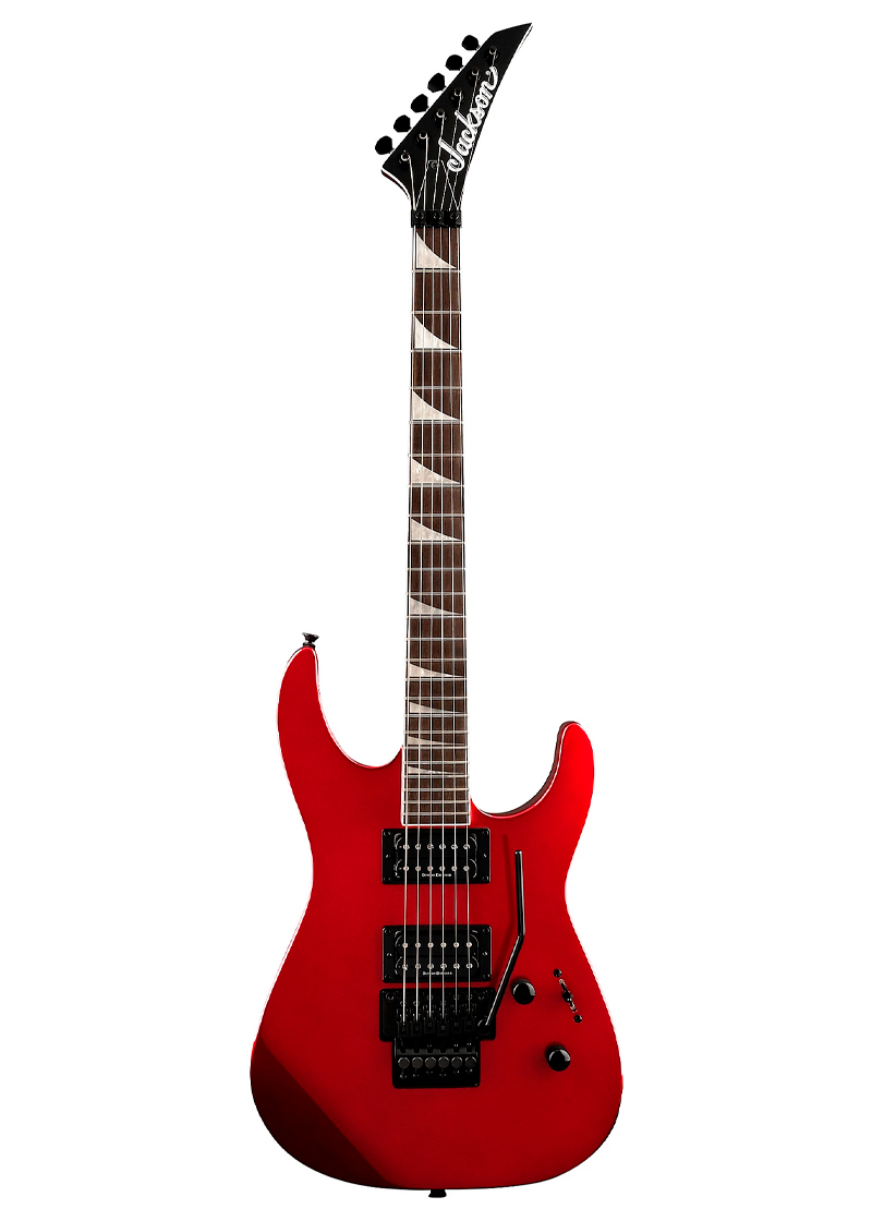 jackson x series soloist slx electric guitar red crystal