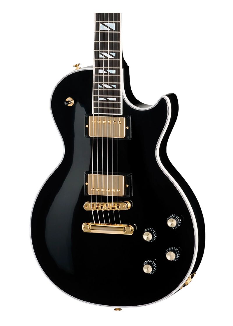 gibson les paul supreme electric guitar Guitarra eléctrica Gibson Les Paul Supreme detalle del cuerpo Ebony