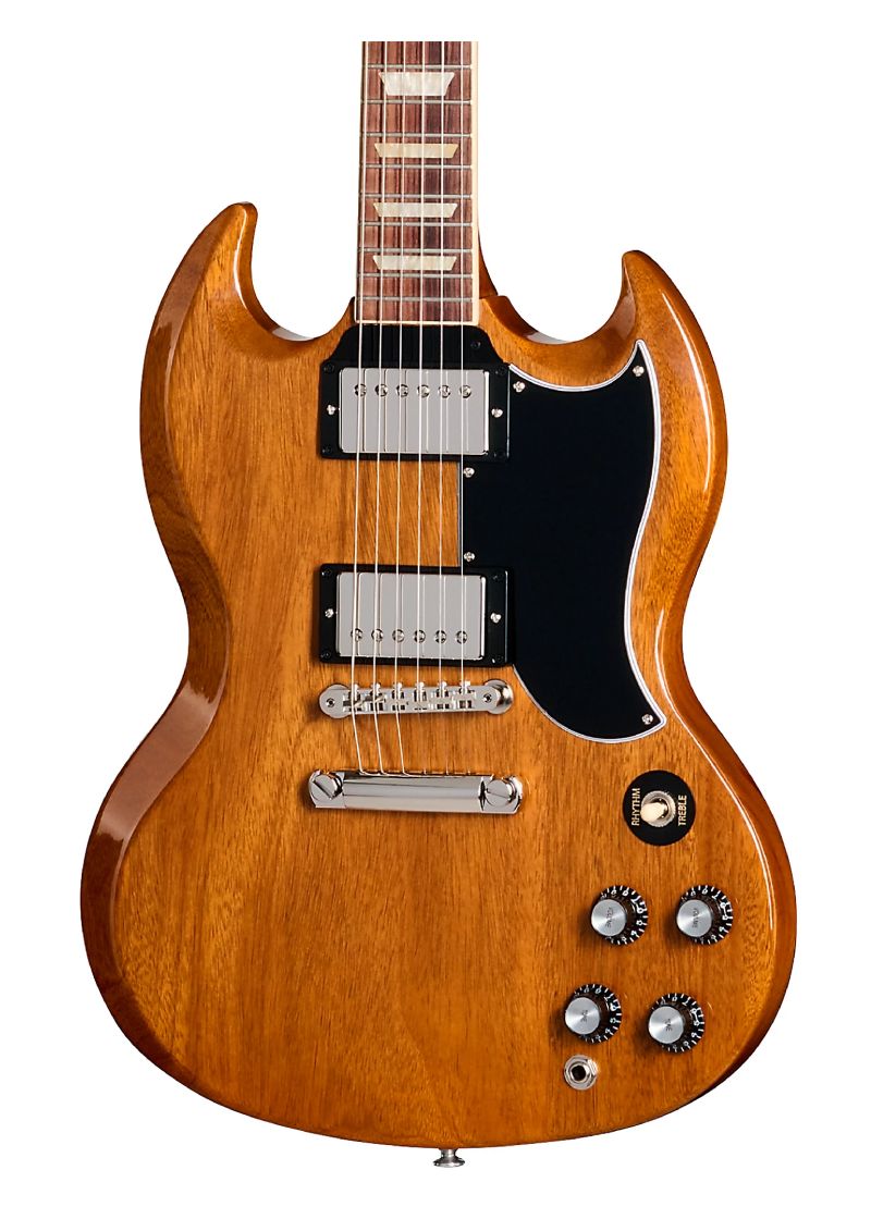 gibson sg standard '61 electric guitar Guitarra eléctrica Gibson SG Standard 61 detalle del cuerpo Sunshine