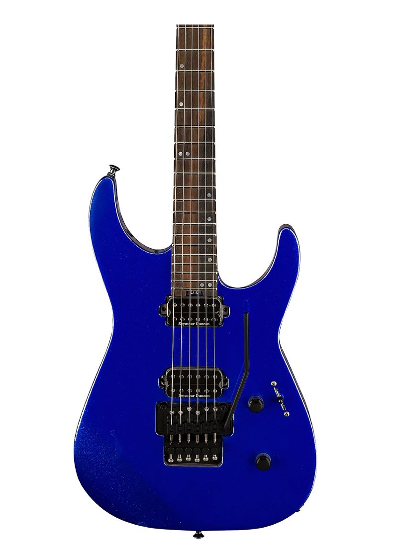 jackson american series virtuoso electric guitar mystic blue Guitarra eléctrica Jackson American Series Virtuoso detalle del cuerpo