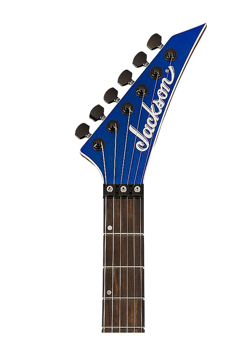 jackson american series virtuoso electric guitar mystic blue Guitarra eléctrica Jackson American Series Virtuoso detalle del diapasón