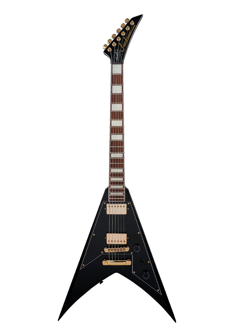 Guitarra eléctrica Jackson X Series Signature Scott Ian King V KVXT vista frontal