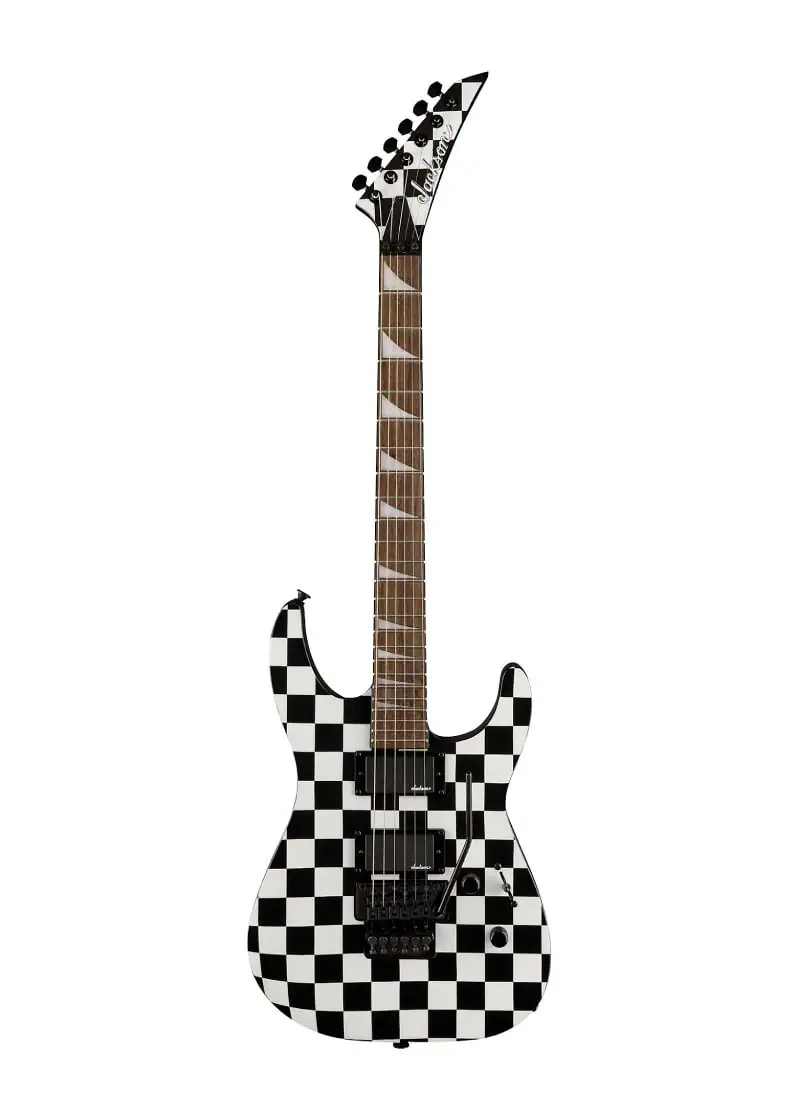 Guitarra eléctrica Jackson X Series Soloist SLX DX Checkered Past vista frontal
