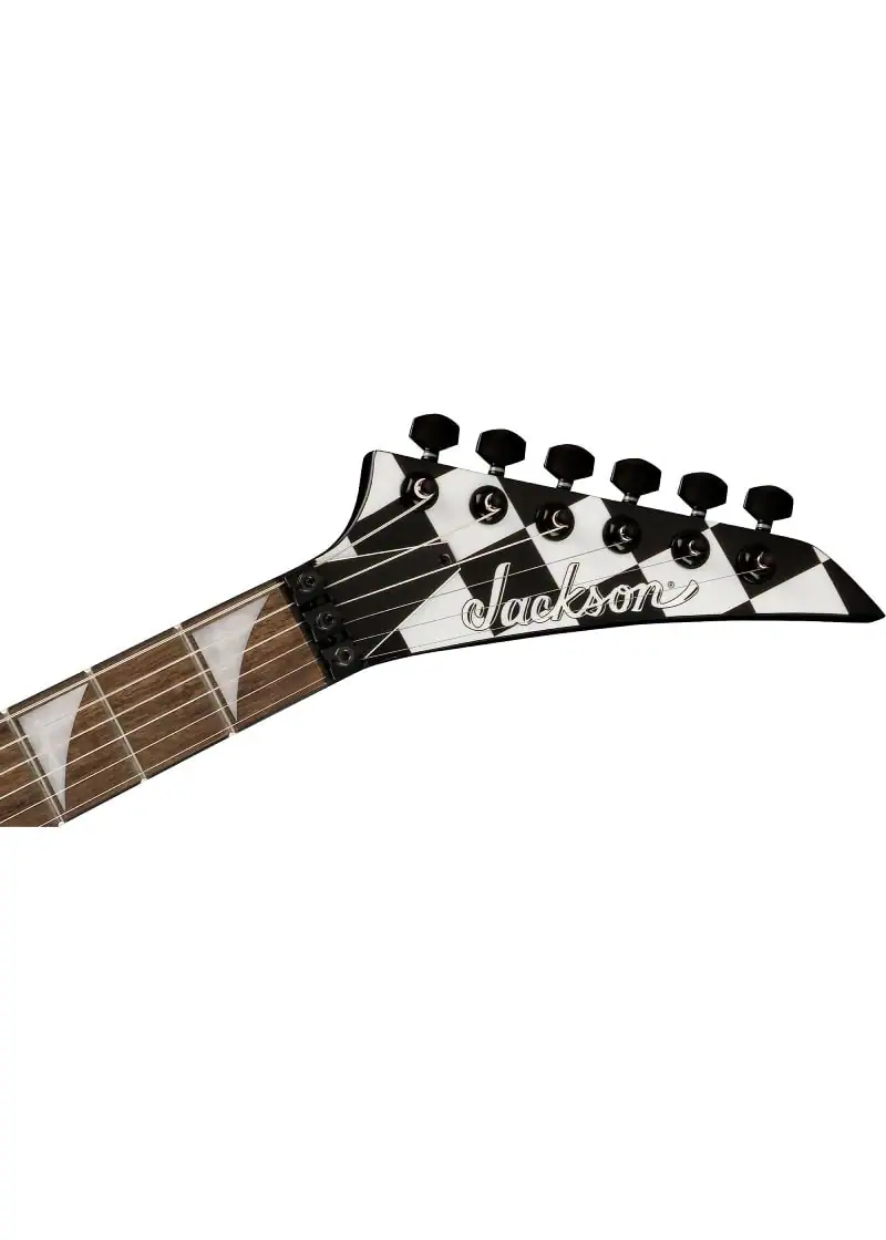 jackson x series soloist slx dx electric guitar checkered past Guitarra eléctrica Jackson X Series Soloist SLX DX Checkered Past detalle del diapasón