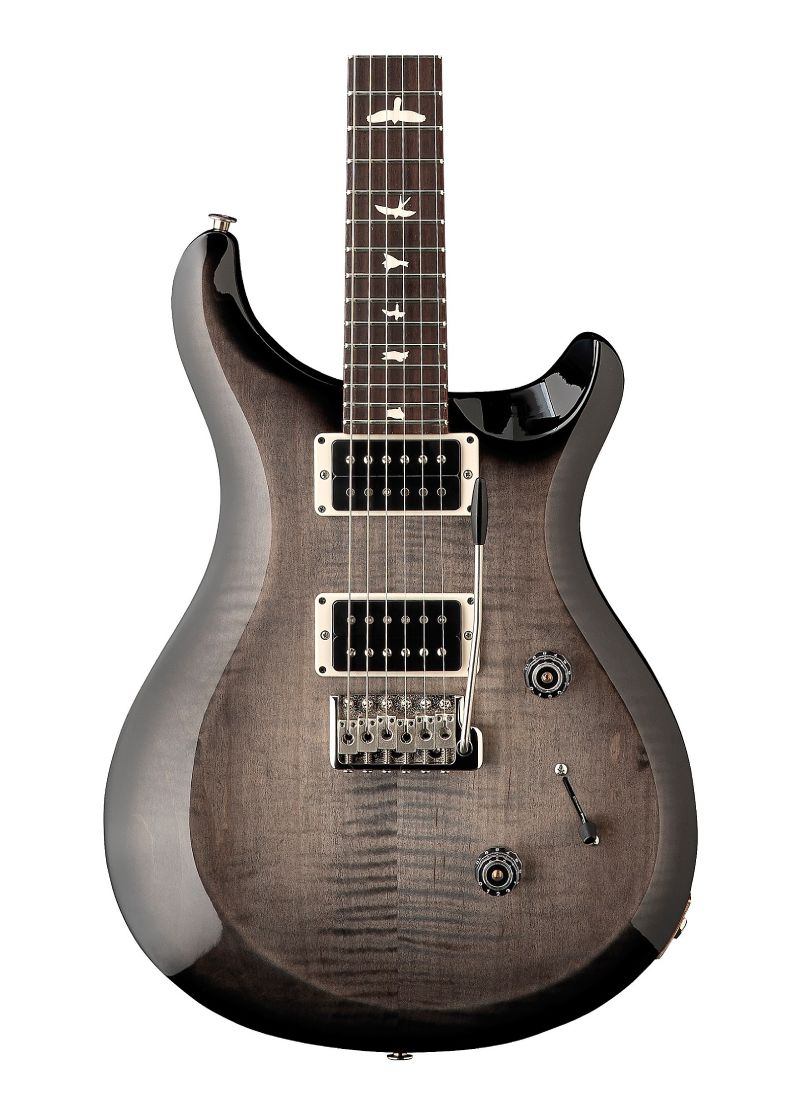 prs s2 custom 24 electric guitar Guitarra eléctrica PRS S2 Custom 24 detalle del cuerpo Faded Gray Black Burst