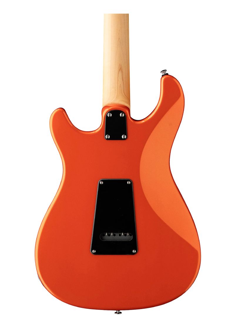 prs se nf3 maple fretboard electric guitar metallic orange Guitarra eléctrica PRS SE NF3 vista posterior