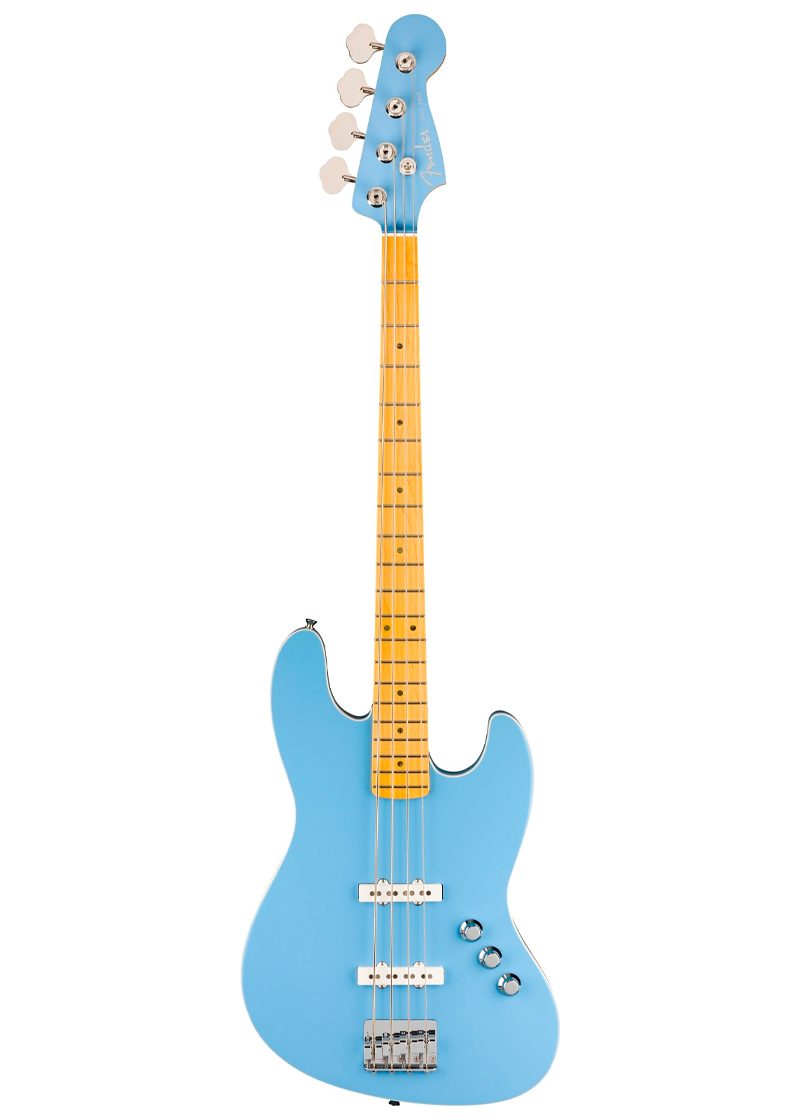fender aerodyne special jazz bass with maple fingerboard california blue