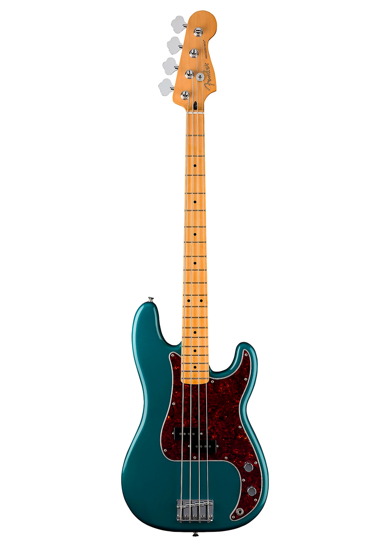 Bajo eléctrico Fender Player II Precision Maple Ocean Turquoise vista frontal