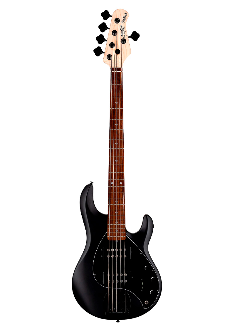 sterling by music man stingray 5 ray5 hh bass stealth black