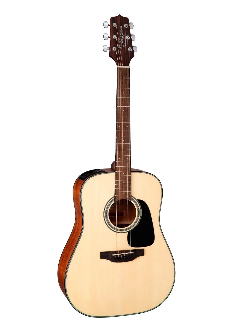 Guitarra electroacústica Takamine GLD12E NS vista frontal.