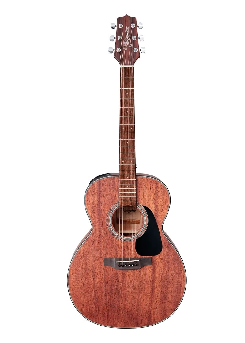 Guitarra electroacústica Takamine GLN11E Natural Satin vista frontal.