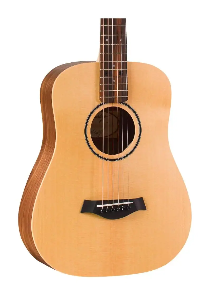 taylor baby taylor acoustic guitar natural Guitarra acústica Taylor Baby Taylor detalle del cuerpo