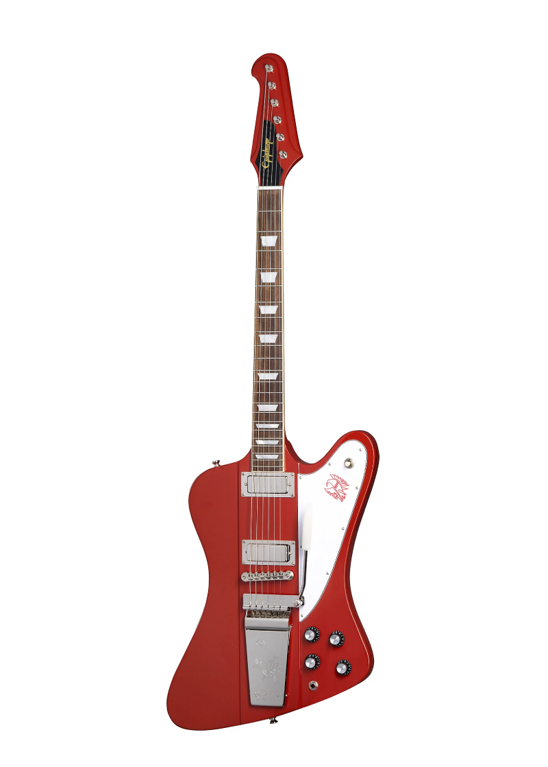 epiphone 1963 firebird v maestro vibrola electric guitar