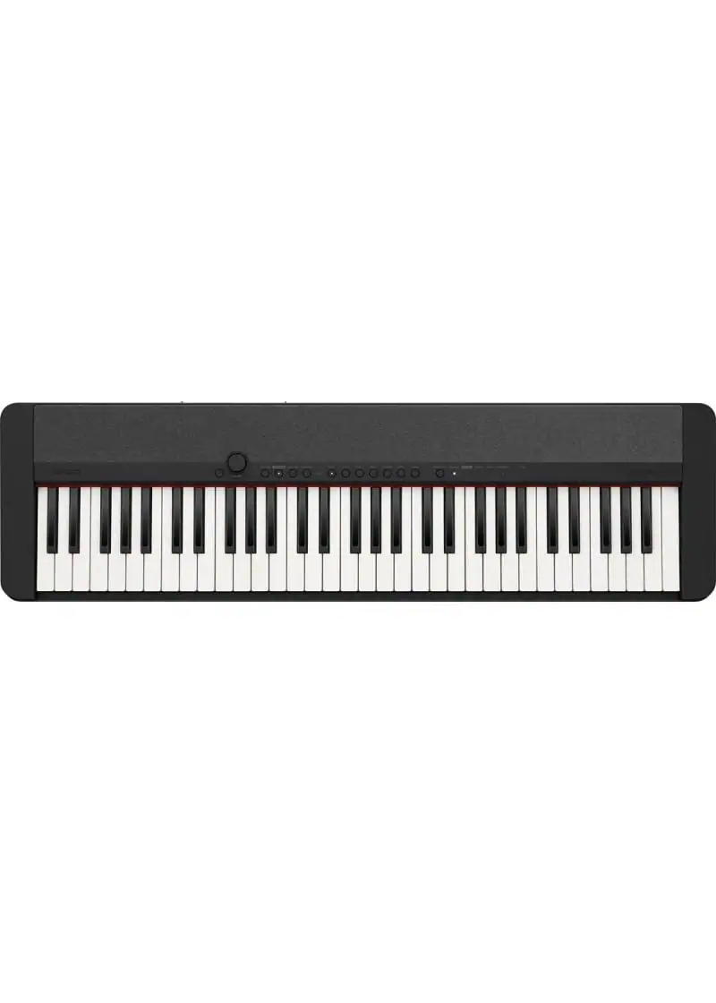 Casio Casiotone CT-S1 61-Key Portable Keyboard + Adapter vista frontal