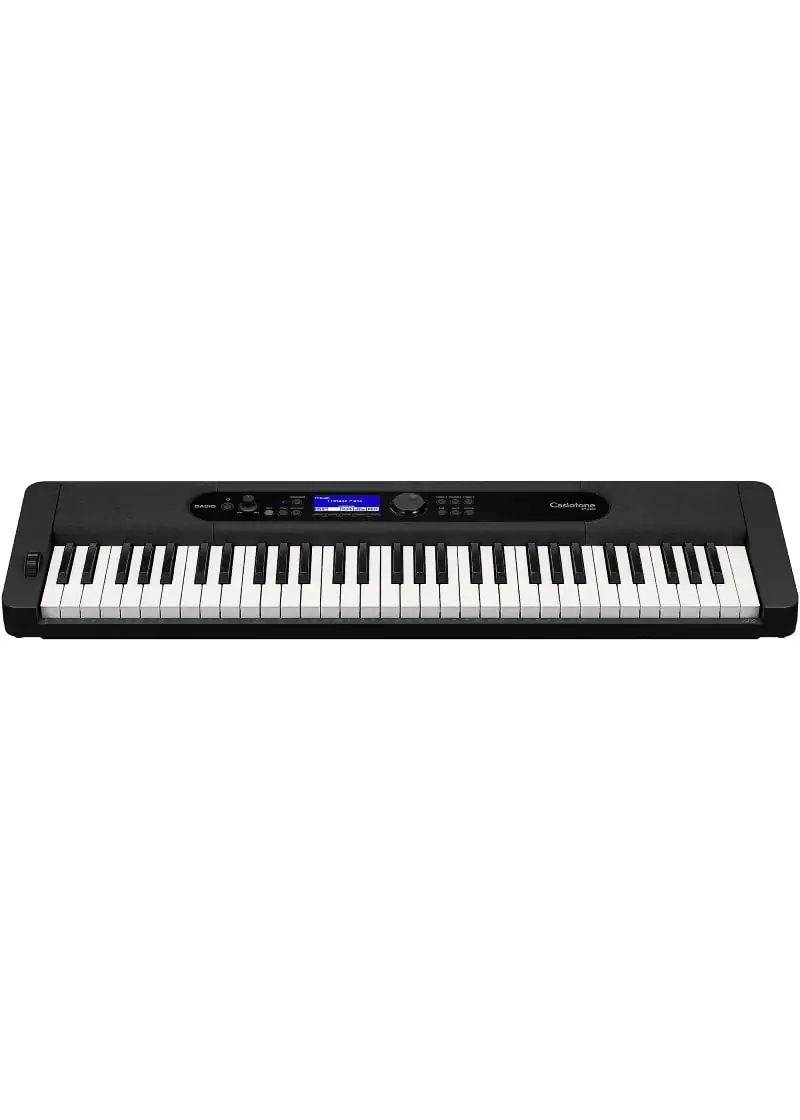 casio casiotone ct s400 61 key portable keyboard + adapter Casio Casiotone CT-S400 61-Key Portable Keyboard + Adapter detalle del teclado