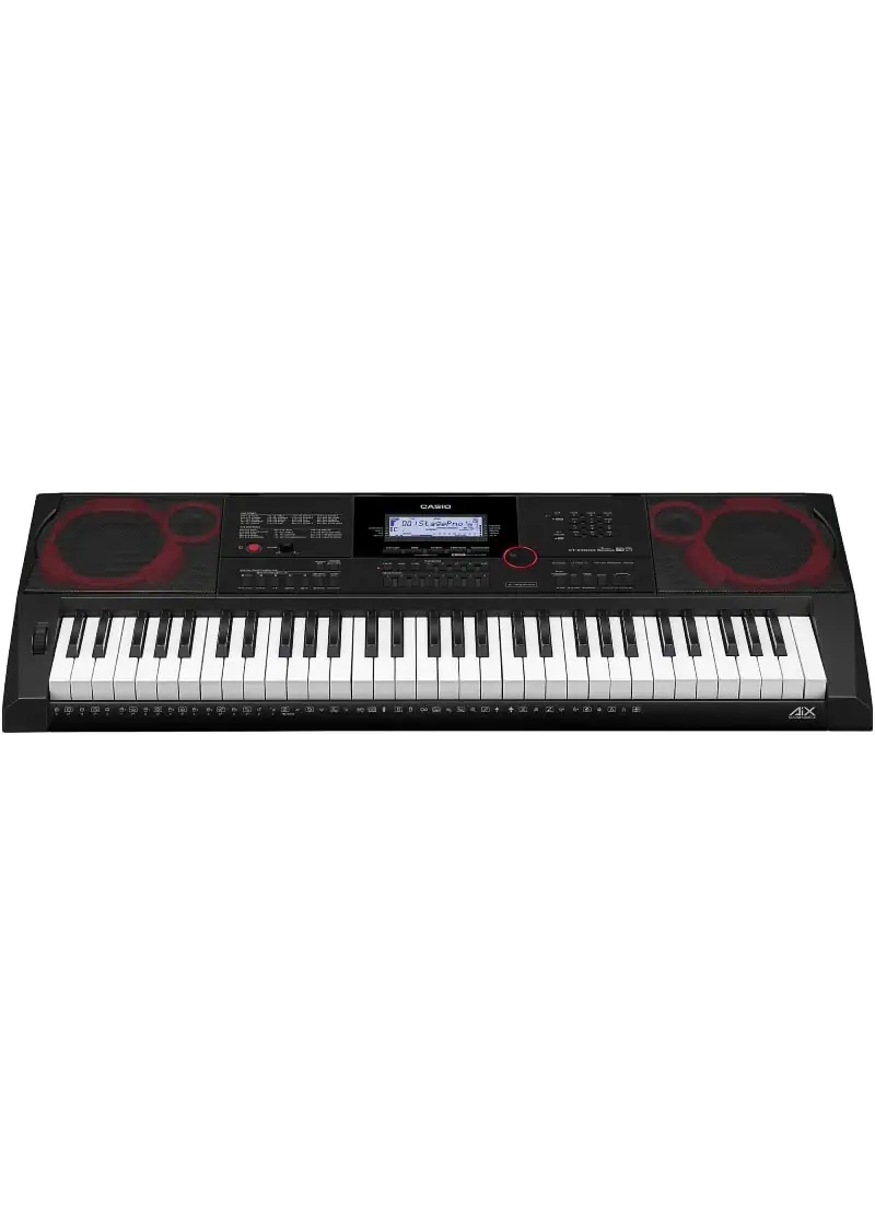 casio ct x3000 61 key portable keyboard Teclado Casio CT-X3000 detalle de las teclas