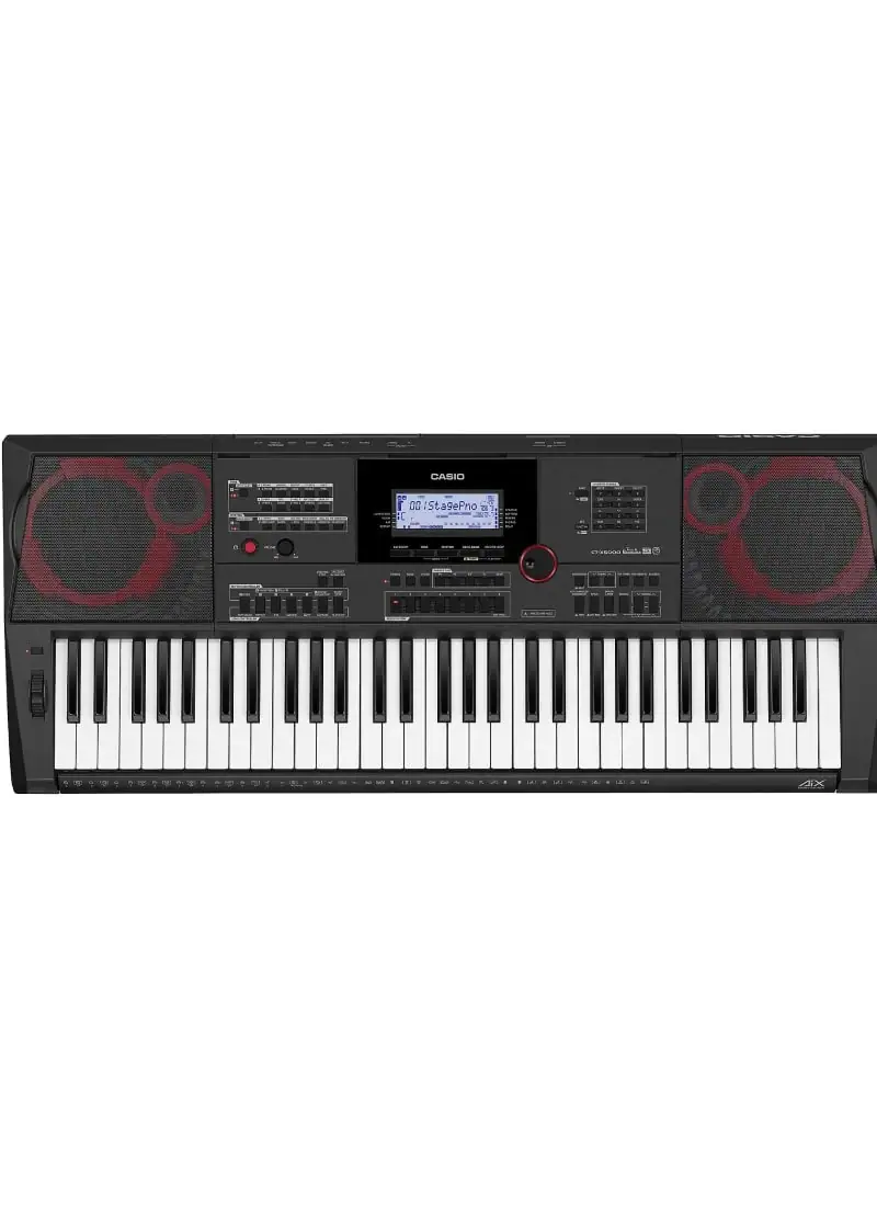 Teclado Casio CT-X5000 vista frontal