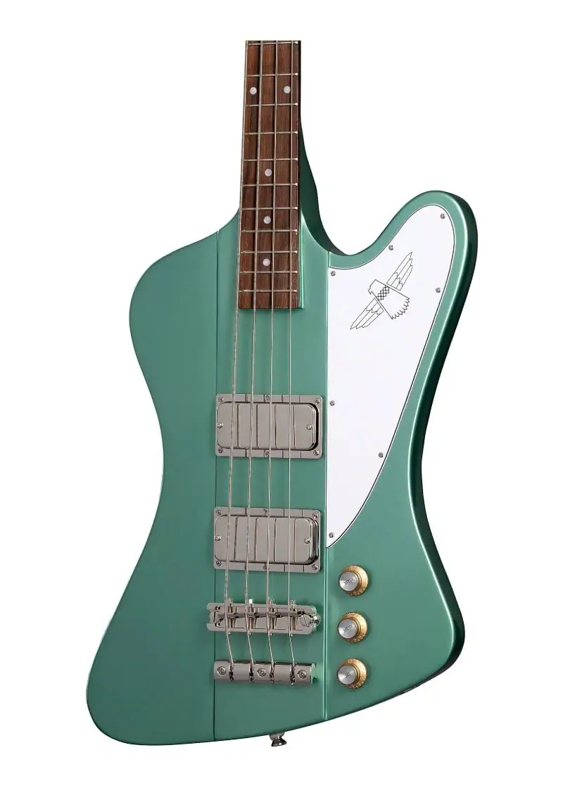 epiphone thunderbird '64 bass Bajo eléctrico Epiphone Thunderbird '64 detalle del cuerpo Inverness Green