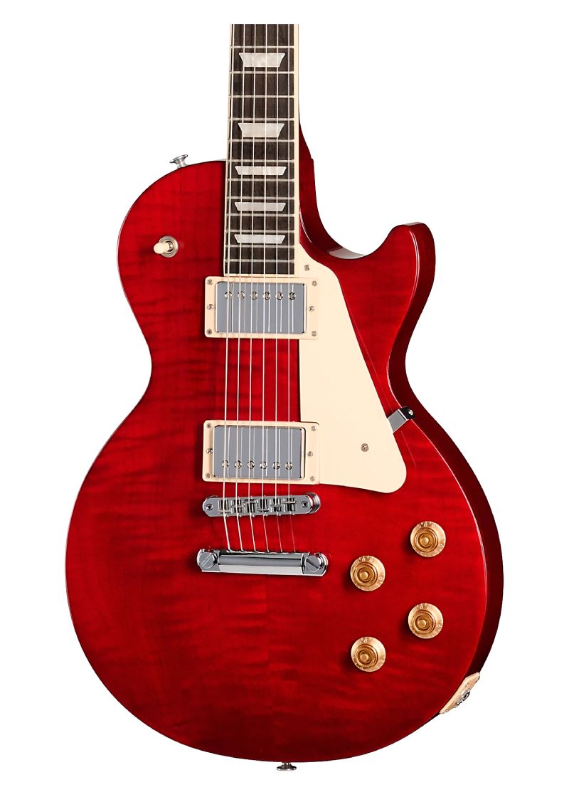gibson les paul studio session electric guitar Guitarra eléctrica Gibson Les Paul Studio Session detalle del cuerpo Cherry