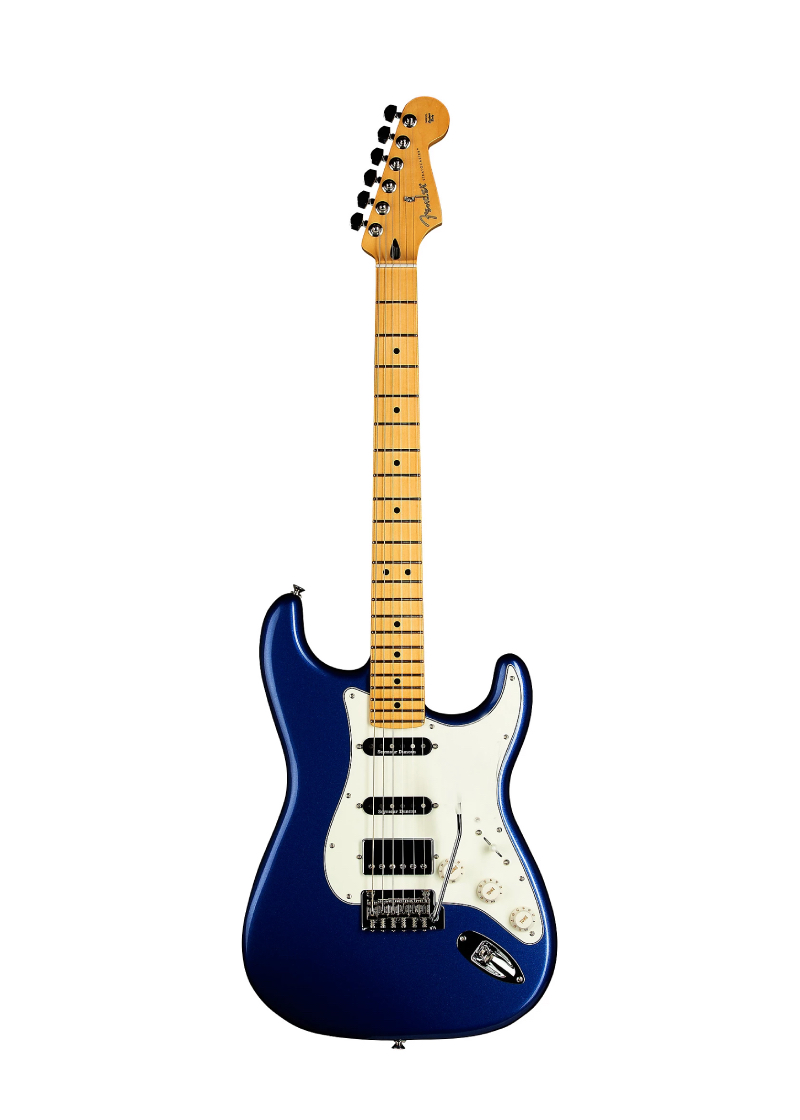 fender player series saturday night special stratocaster hss limited edition electric guitar daytona blue