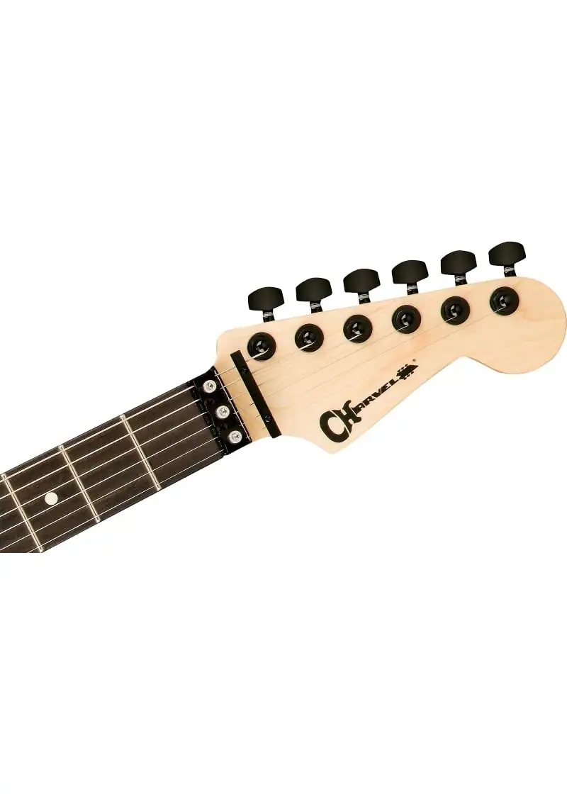 charvel jim root signature pro mod san dimas style 1 hh fr m electric guitar Guitarra eléctrica Charvel Jim Root Signature Pro-Mod detalle del diapasón