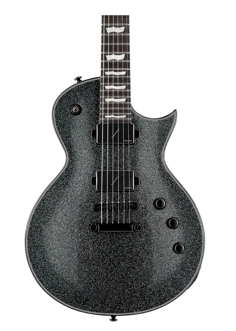 esp ltd ec 1000 electric guitar Guitarra eléctrica ESP LTD EC-1000 detalle del cuerpo Granite Sparkle