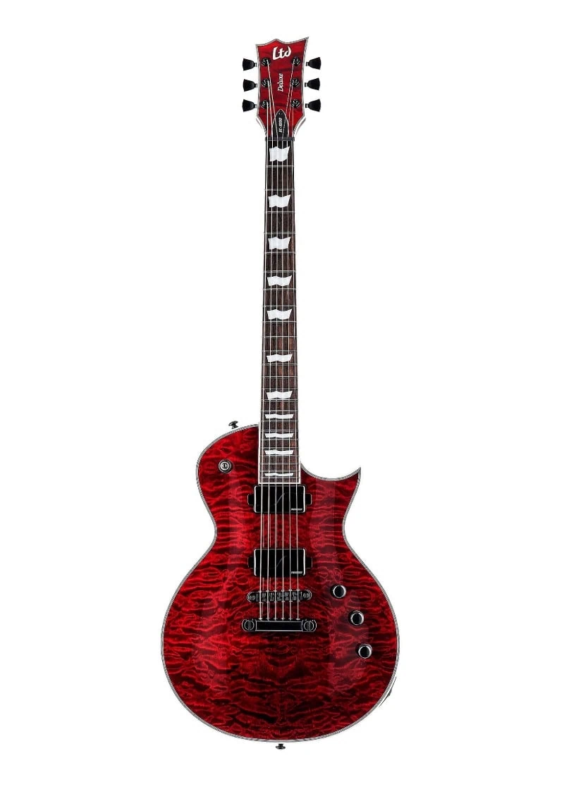 Guitarra eléctrica ESP LTD EC-1000QM vista frontal