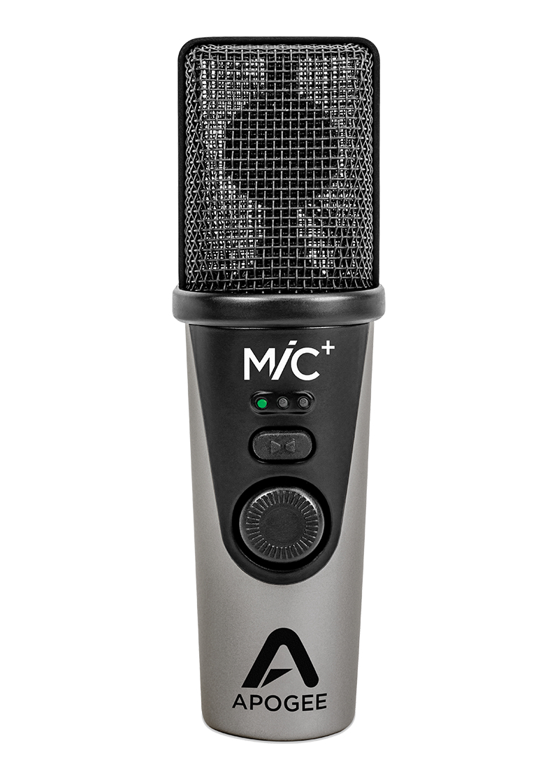 apogee mic+ usb microphone condenser